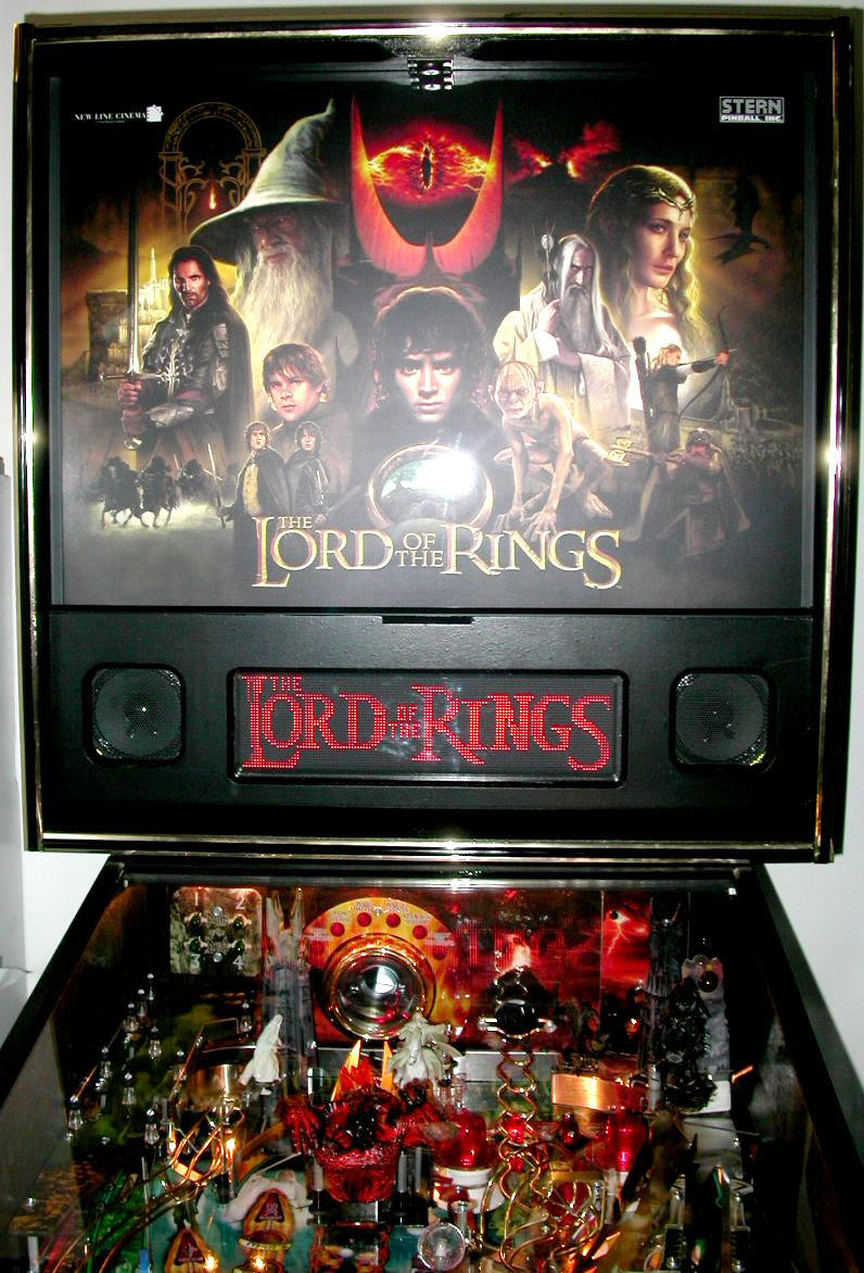 lord of the rings pinball lord of the rings pinball